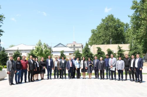 Bərdə Regional Mədəniyyət İdarəsində KİV-nin nümayəndələri ilə görüş keçirilib