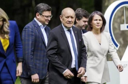 Ukrayna və Moldovanın xarici işlər nazirləri G7 xarici işlər nazirləri ilə görüşür