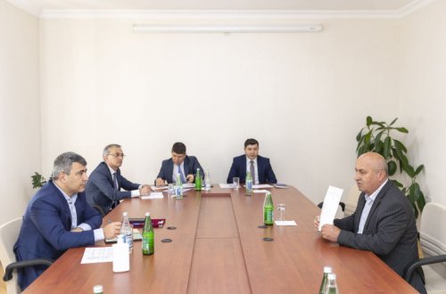 Nazir İnam Kərimov Qusarda vətəndaşları qəbul edib