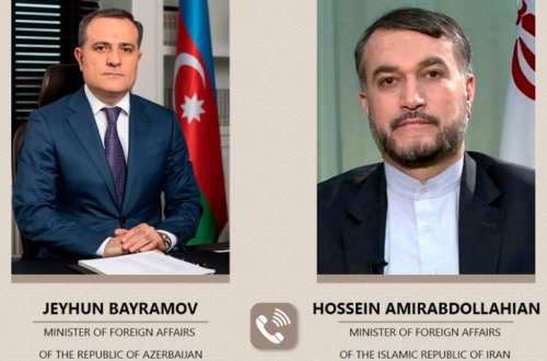 Azərbaycan və İran XİN başçıları regiondakı vəziyyəti müzakirə ediblər