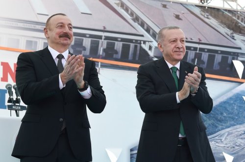 Azərbaycan və Türkiyə prezidentləri Rizə-Artvin Hava Limanının açılışında iştirak ediblər - YENİLƏNİB