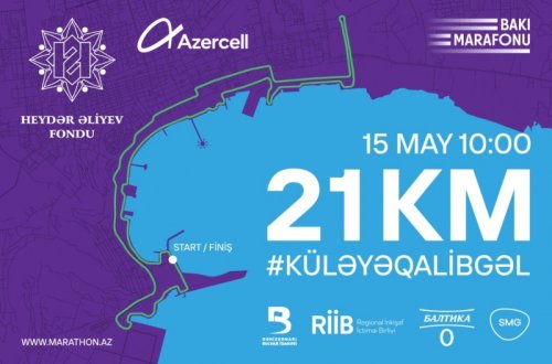 Heydər Əliyev Fondunun təşəbbüsü ilə “Bakı Marafonu-2022” başlayıb