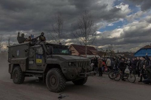 Ukrayna ordusu Xarkovda Rusiya ilə sərhədə çatdı: Zelenskiyə raport verildi - FOTO