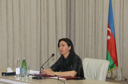 Regional idarənin rəisi mədəniyyət işçiləri ilə görüş keçirib.