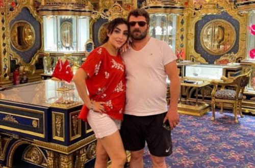 Axtarışa verildiyi deyilən Afət Fərmanqızı həyat yoldaşı ilə Antalyada - FOTO