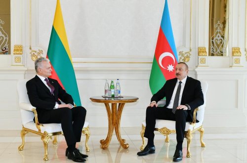 Prezident İlham Əliyev: Litva ilə əməkdaşlığımızın səviyyəsindən məmnunuq