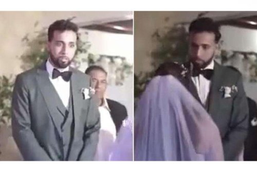 Toyda gəlini görən bəy ŞOKA DÜŞDÜ: Özünü itirdi... - VİDEO