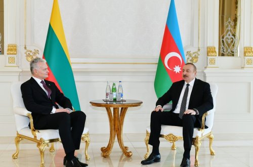 Azərbaycan və Litva prezidentlərinin müzakirə etdiyi məsələlər açıqlanıb