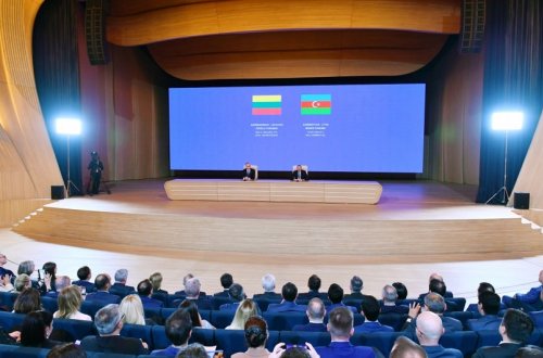 Nauseda: “Azərbaycan və Litvanın iqtisadi əməkdaşlıq üçün böyük potensialı var”