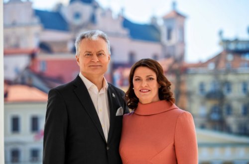 Litva Prezidenti və xanımı İçərişəhərdə olub