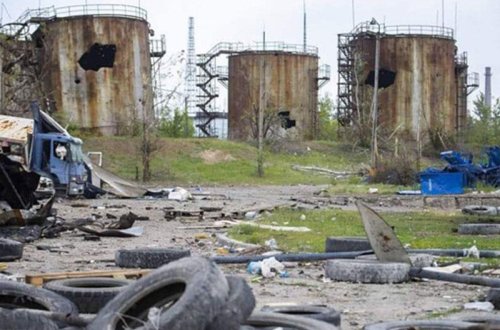 Severodonetsk atəşə tutulub: 4 ölü