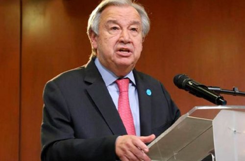 Quterreş Ukraynada atəşkəs üçün hərəkətə keçməyə çağırdı