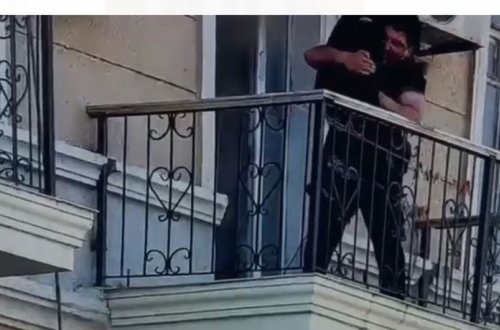 Bakıda polis özünü təhlükəyə ataraq tüstüdən zəhərlənən şəxsi xilas edib