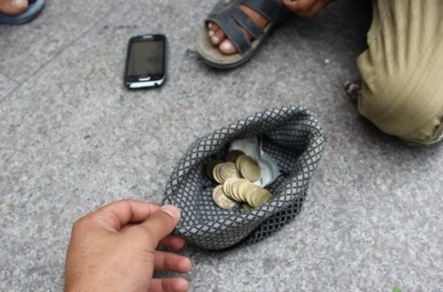 Gəncədə tüfeyli həyat tərzi keçirənlər və dilənçilər saxlanılıb