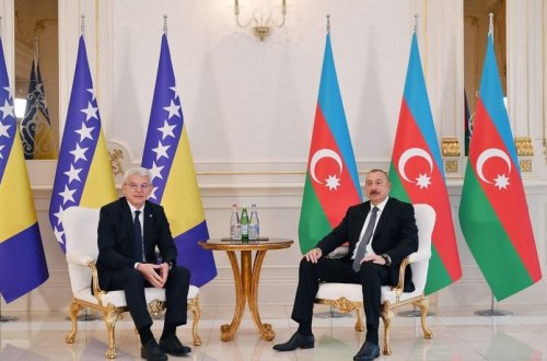 Bosniya və Herseqovinanın lideri Azərbaycan Prezidentini təbrik edib
