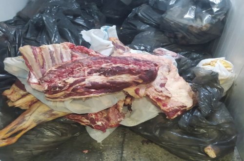 Gəncədə mənşəyi bilinməyən 152 kq ət aşkarlanıb