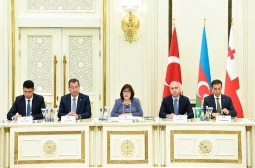Sahibə Qafarova Türkiyə və Gürcüstan parlamentariləri ilə görüşüb
