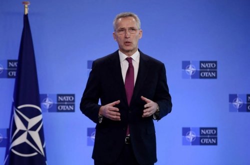 Yens Stoltenberq: “NATO Ukraynaya dəstəyini əhəmiyyətli dərəcədə artırıb”