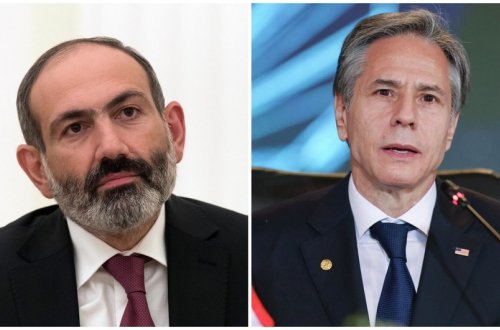 Nikol Paşinyan Brüssel danışıqları barədə ABŞ-ın dövlət katibini məlumatlandırıb