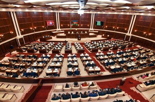 Milli Məclisin plenar iclasının gündəliyi açıqlanıb