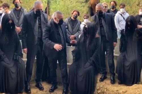 Bülənt Ərsoyun qəbiristanlıqda çəkilən görüntüləri gündəm oldu - VİDEO