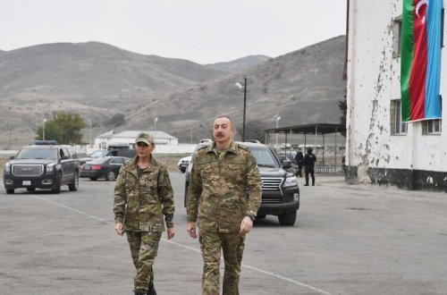 Prezident və xanımı Zəngilana səfər ediblər