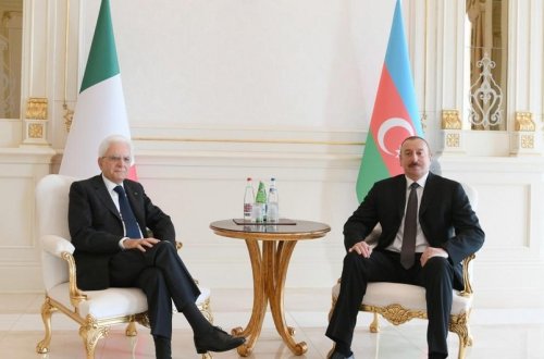 İtaliya Prezidenti İlham Əliyevi təbrik edib