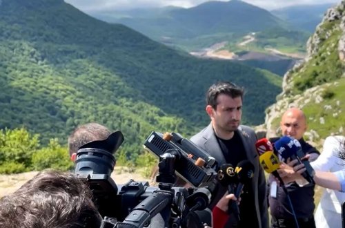 Selçuk Bayraktar Şuşaya gedib