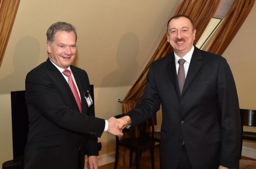 Finlandiyanın dövlət başçısı Azərbaycan Prezidentini təbrik edib