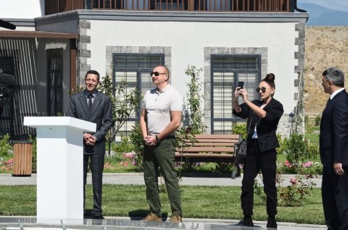 Prezident və birinci xanım Zəngilanda “Ağıllı kənd”in açılışını ediblər - YENİLƏNİB