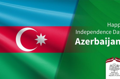 Latviya XİN Azərbaycanı təbrik edib