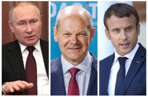 Putin Makron və Şoltsla Ukraynadakı vəziyyəti müzakirə edib