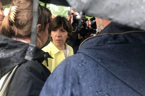 Fransanın xarici işlər naziri Buçaya səfər edib