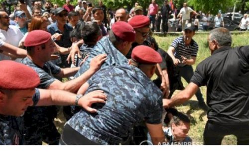 İrəvanda saxlanılan etirazçıların sayı açıqlandı