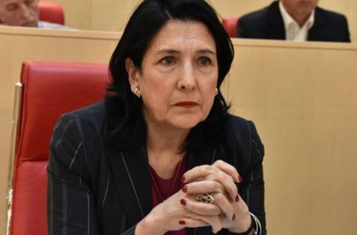 Gürcüstan Prezidenti: “Azərbaycan-Ermənistan danışıqlarının sülhlə davam edəcəyinə ümid edirik”