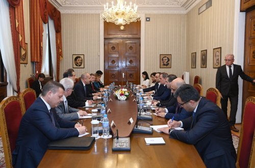 Rumen Radev Ceyhun Bayramovu qəbul edib