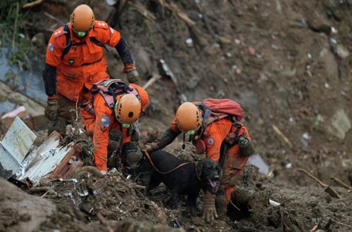 Braziliyada leysan yağışlar nəticəsində ölənlərin sayı artdı