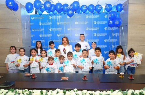 QHT-lərə Dövlət Dəstəyi Agentliyi şəhid ailələrinin övladları üçün tədbir təşkil edib - FOTOLAR
