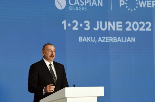 Prezident: “Azərbaycan enerji təhlükəsizliyinin təmin edilməsində vacib rol oynayır”