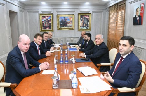 Baş nazir Əli Əsədov BP-nin nümayəndə heyəti ilə görüşüb