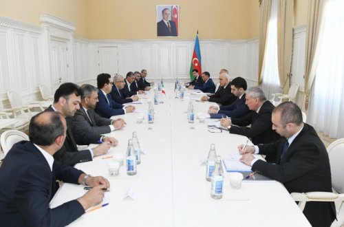Şahin Mustafayev İranın neft naziri ilə görüşüb