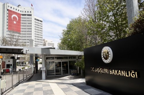 Türkiyə XİN: Almaniyanın ölkəmizə qarşı qarayaxma kampaniyasında iştirakı qəbuledilməzdir