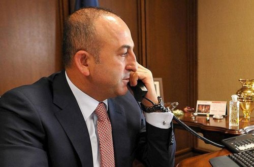 Mövlud Çavuşoğlu fransalı həmkarı ilə Ukraynanı müzakirə edib