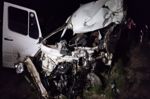 Kürdəmirdəki qəzada 2 nəfər həlak olub - FOTO