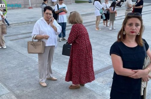 Ukraynadakı vəzifəsinə qayıtmayan səfirimiz Brilliant Dadaşovanın konsertində - FOTO