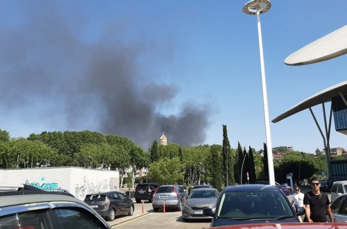 Tbilisidə güclü yanğın başlayıb