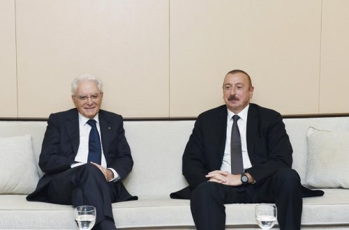 İlham Əliyev İtaliya Prezidentini təbrik edib