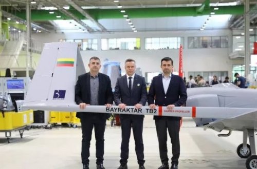 Türkiyə Litvaya Bayraktar TB2 hədiyyə etdi