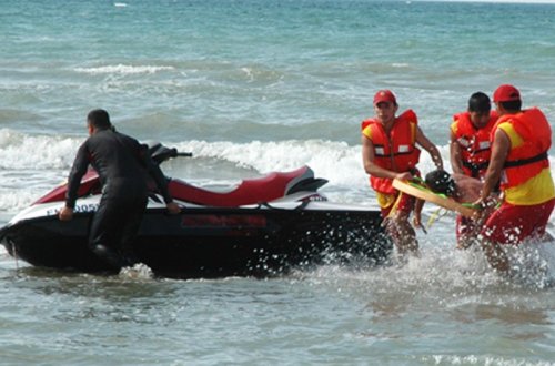 Mingəçevirdə batma təhlükəsi ilə üzləşən 1 nəfər xilas olunub