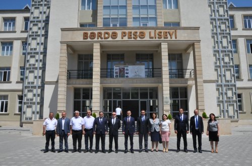 Mingəçevir Dövlət Universiteti Bərdə Peşə Liseyi ilə əməkdaşlıq edəcək